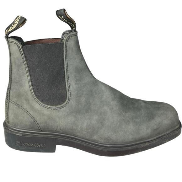 Blundstone Women’s 1910 Steel Grey Leather Chelsea Boot Size 8 US 10 - Picture 1 of 10